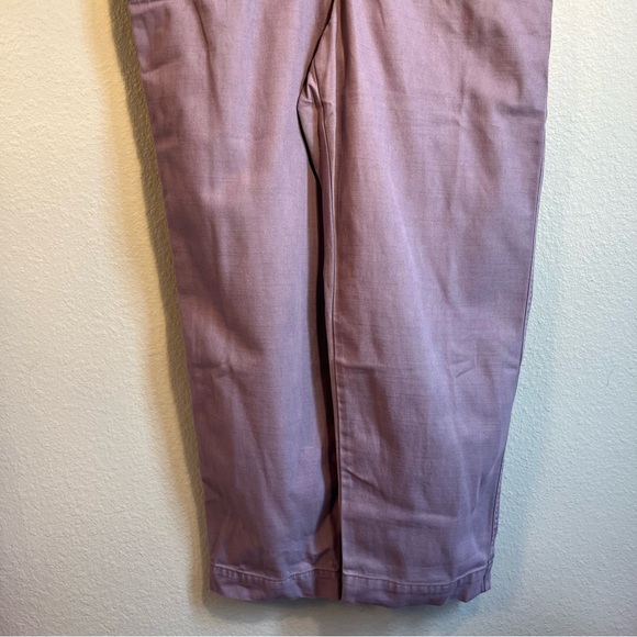 Madewell Women’s Button Up Long Sleeve Jumpsuit Smoky Grape Purple Large - Picture 10 of 14